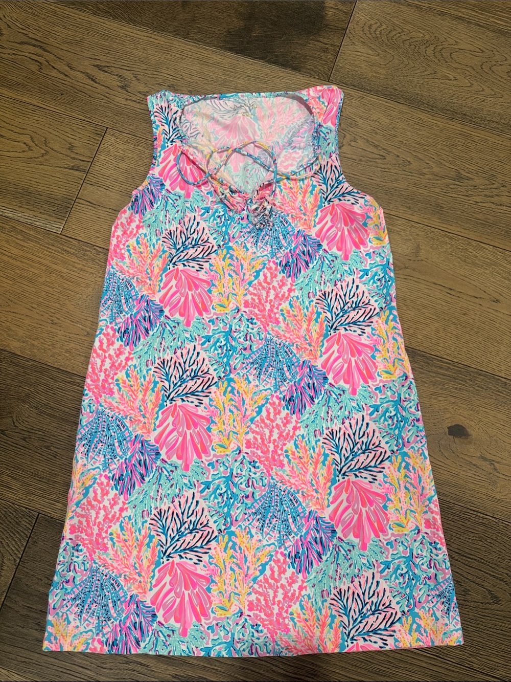 Lilly Pulitzer Women’s Sleeveless Coral Print Dress XS
